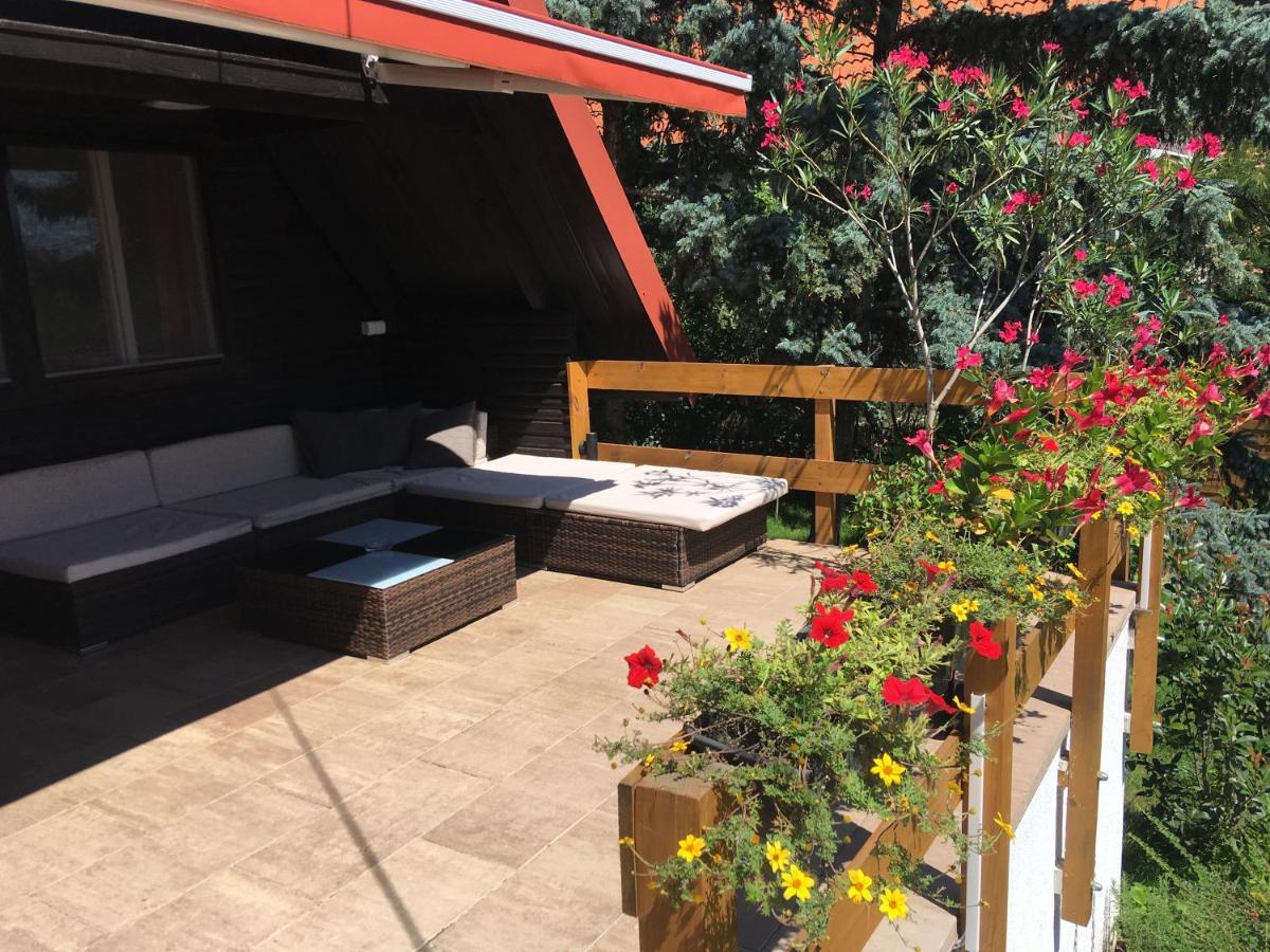 Wooden Apartman Premium Jacuzzival Alsoors Exterior photo