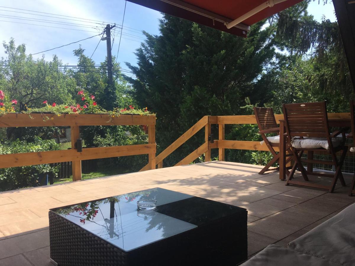 Wooden Apartman Premium Jacuzzival Alsoors Exterior photo
